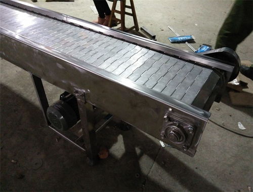 不锈钢板式输送机 冲孔清洗线助力金属材料高效上料